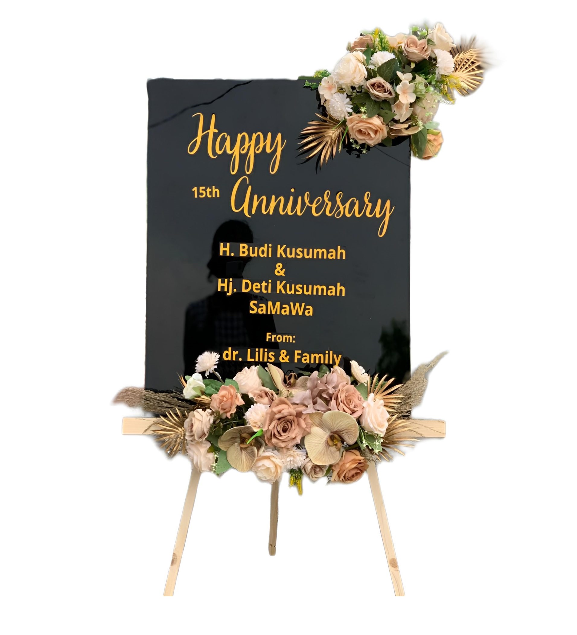 Papan Bunga Akrilik Banjarejo